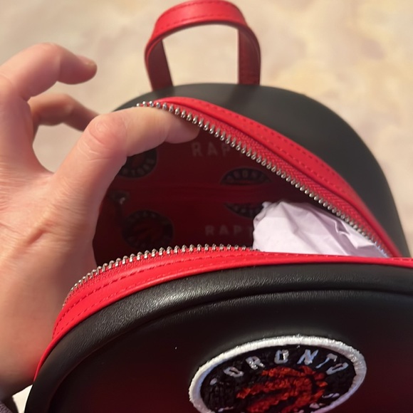 Loungefly Toronto Raptors NBA Mini Backpack - Picture 10 of 10